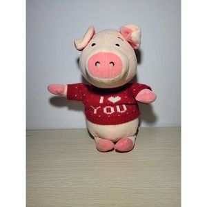 Pink Pig plush stuffed animal